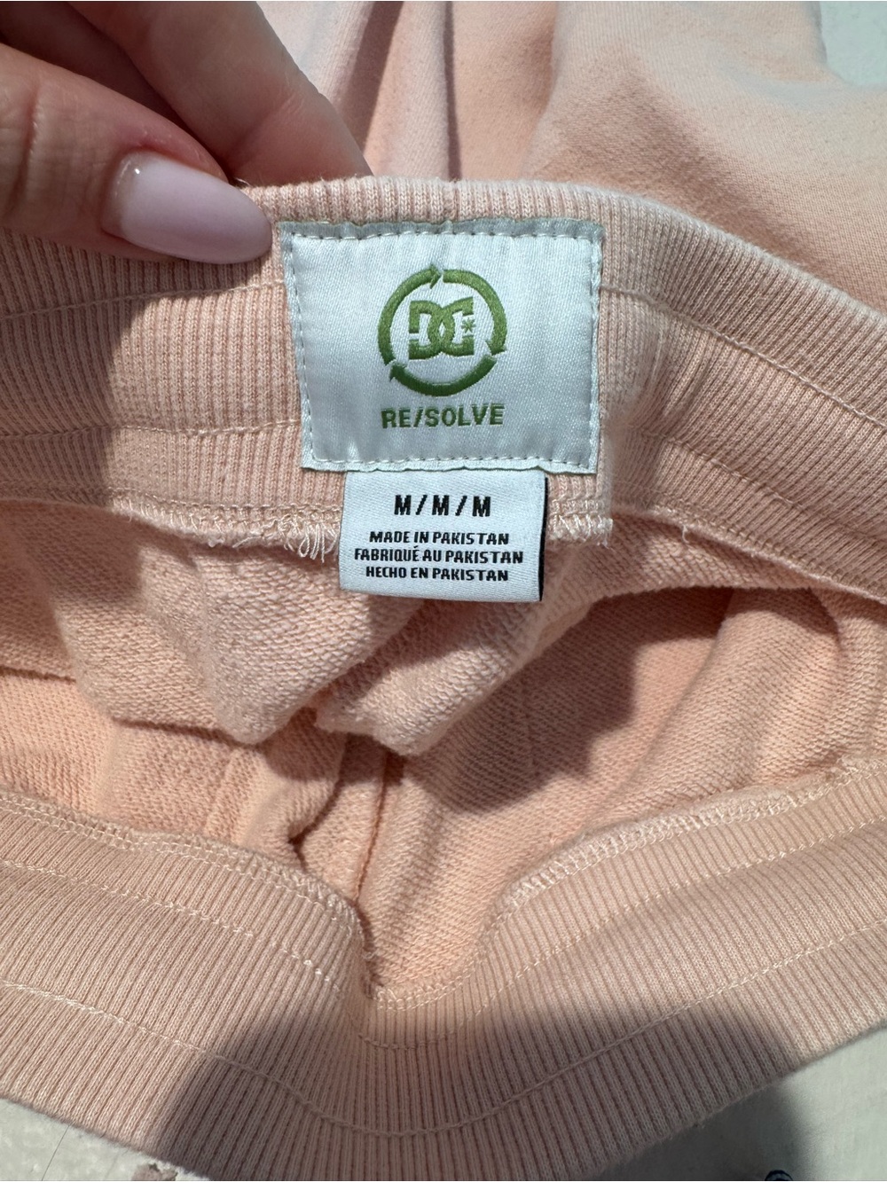 DC Pink Drawstring Shorts - Picture 8 of 8